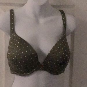 Cacique Bra 40 D Olive Green